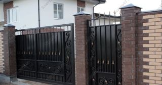 Купить распашные ворота кованные Сибай, цена от 4869 руб.
